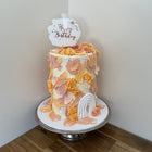 Double Barrel 6” with added topper and rainbow