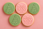 Merry Christmas Cookie Gift Canister | Trees & Presents