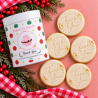 Thank You Cookie Gift Canister | Polka Dot