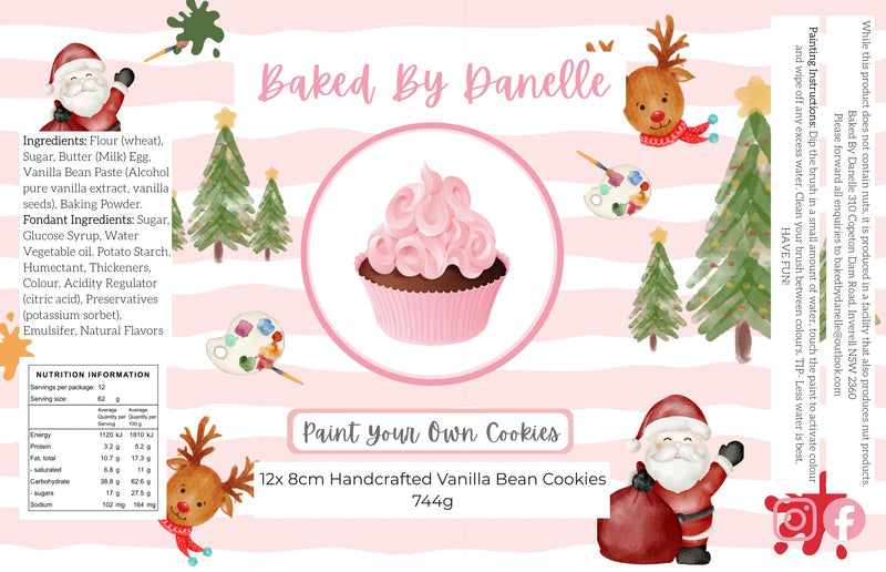 Christmas | Cookie Canisters | Paint Your Own