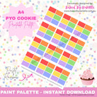 Baked By Danelle | Digital Instant Download | Paint Your Own Cookie Palette