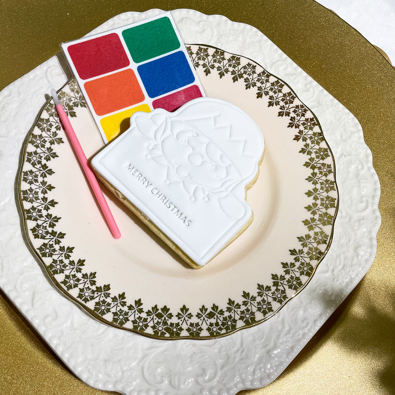 Christmas | Cookie | Paint Your Own | Personalised Elf