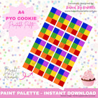 Baked By Danelle | Digital Instant Download | Paint Your Own Cookie Palette