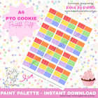 Baked By Danelle | Digital Instant Download | Paint Your Own Cookie Palette