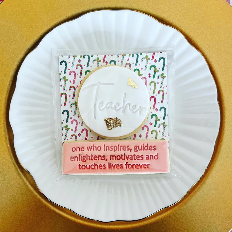 Christmas | Cookie | Teacher Appreciation | Teacher Quote