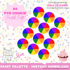 Baked By Danelle | Digital Instant Download | Paint Your Own Cookie Palette