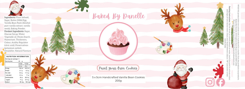 Christmas | Cookie Canisters | Paint Your Own