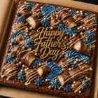 Father’s Day | Loaded Brownie Slab | Kinder Bueno