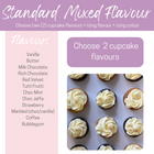 Cupcakes | Standard Flavour | Mixed Flavour Box