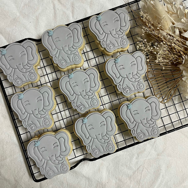 Cookie | Baby Shower | Elephant | Mixed Dozen