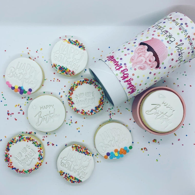 Cookie Canisters | Happy Birthday