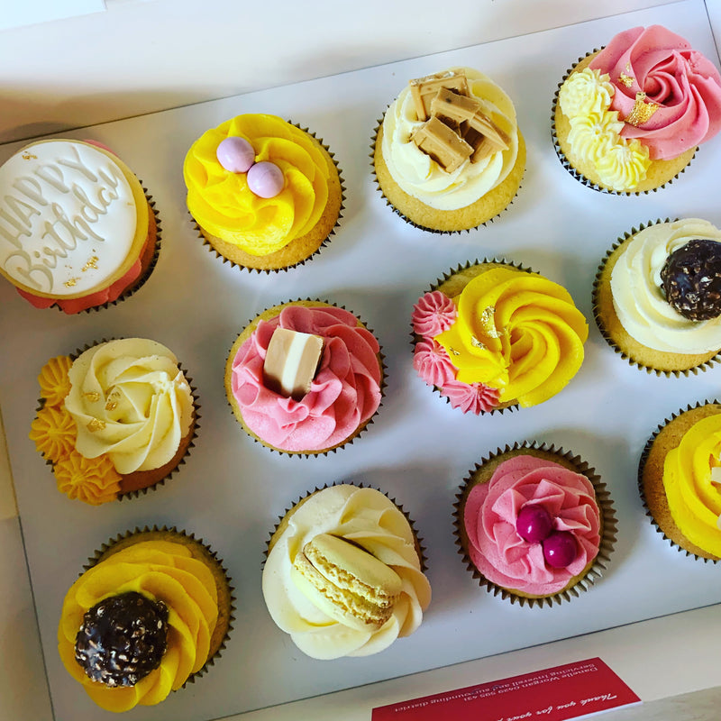 Cupcakes | Deluxe Flavour | Mixed Topper Box