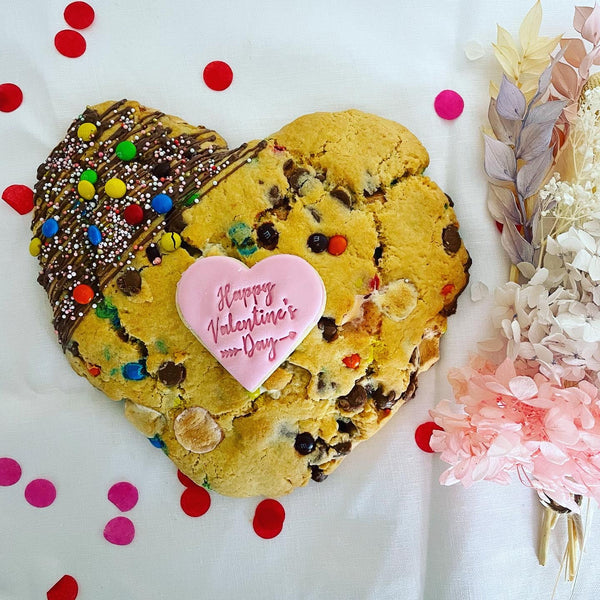 Valentine's Day |  Jumbo Heart Loaded Cookie