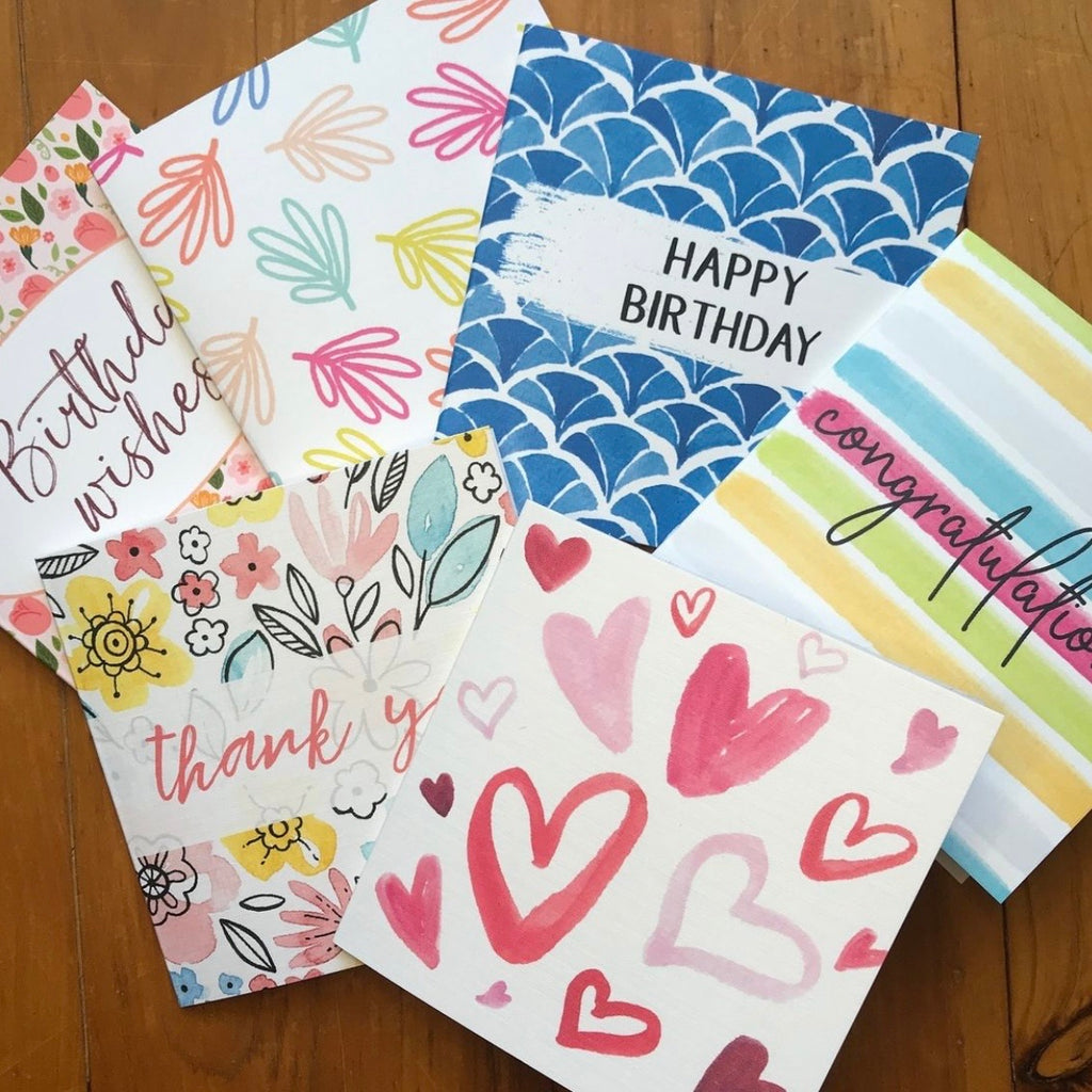 Making Message Card Personal Message Card – Baked By Danelle