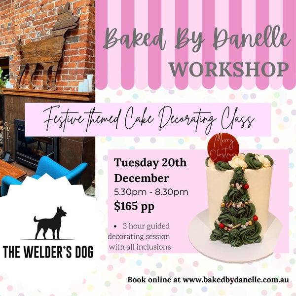 BBD | FESTIVE CAKE WORKSHOP